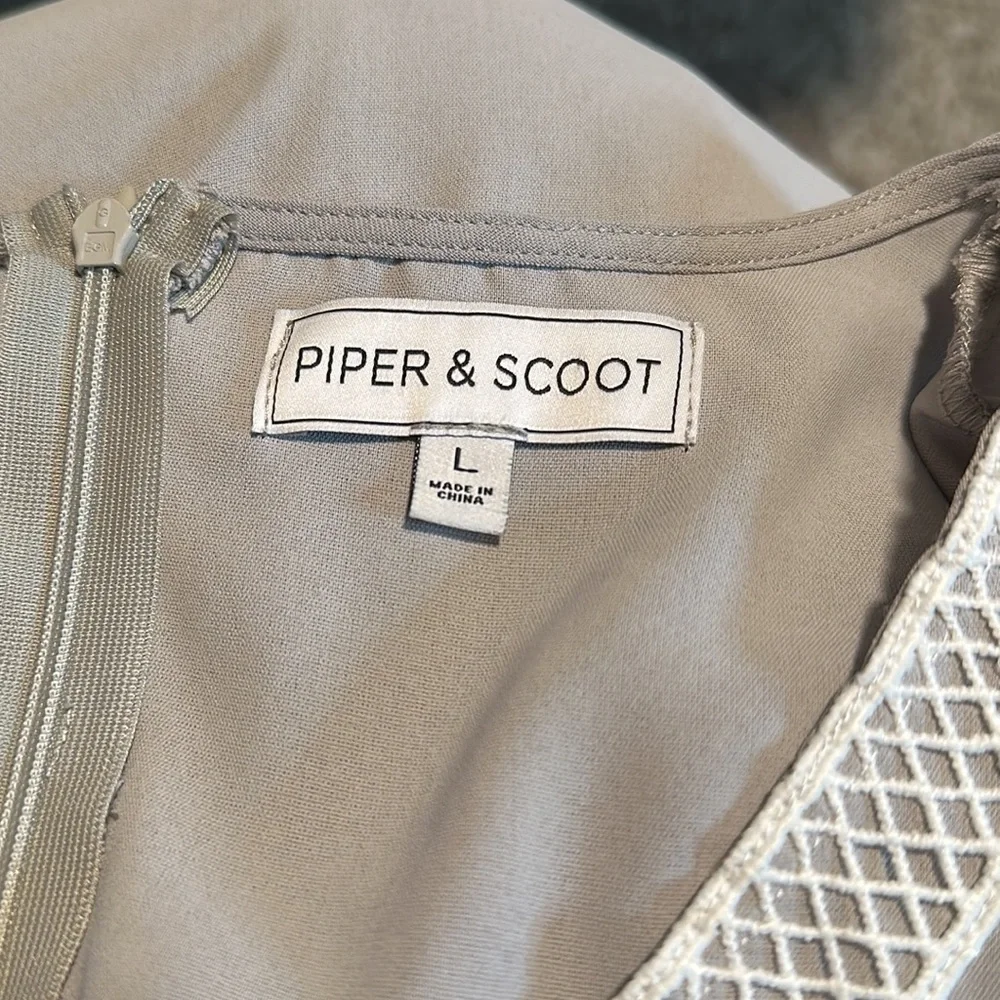 Piper & Scoot Embroidered Maxi Dress 🤍 - Picture 5 of 6
